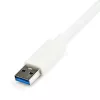 StarTech.com προσαρμογέας USB 3.0 σε Gigabit Ethernet NIC με θύρα USB – λευκό