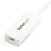StarTech.com προσαρμογέας USB 3.0 σε Gigabit Ethernet NIC με θύρα USB – λευκό