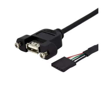 StarTech.com καλώδιο USB Panel Mount 3 ft - καλώδιο USB A σε header motherboard F/F