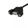 StarTech.com καλώδιο USB Panel Mount 3 ft - καλώδιο USB A σε header motherboard F/F