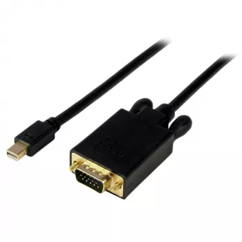 StarTech.com καλώδιο Mini-DisplayPort σε VGA 1,83 m – ενεργός προσαρμογέας Mini-DP σε VGA – βίντεο 1080p – mDP 1.2 ή Thunderbolt 1/2 Mac/PC σε οθόνη/οθόνη VGA – καλώδιο μετατροπής