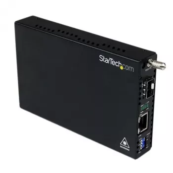 StarTech.com μετατροπέας πολυμέσων Gigabit Ethernet Fiber με ανοιχτή υποδοχή SFP