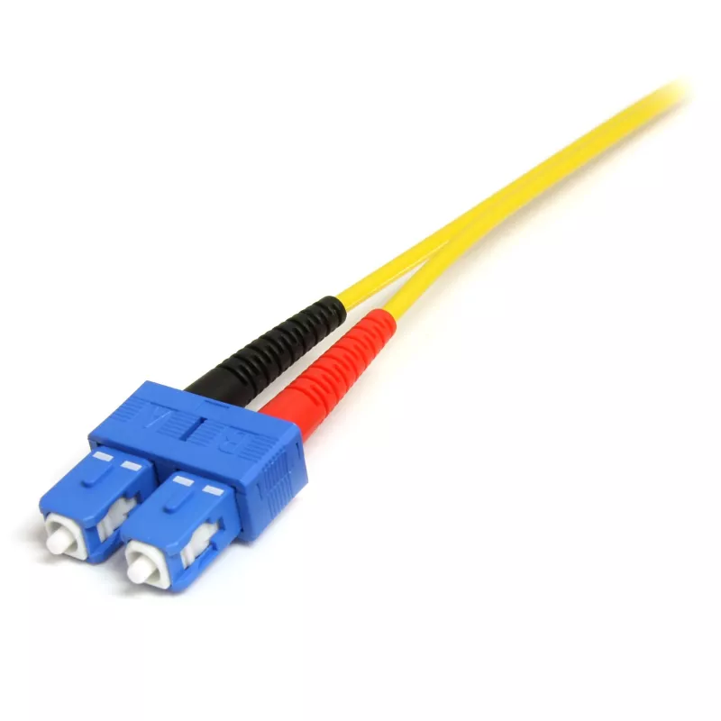 StarTech.com καλώδιο οπτικών ινών 10m – Singlemode Duplex 9/125 LSZH καλώδιο patch οπτικών ινών – LC/SC