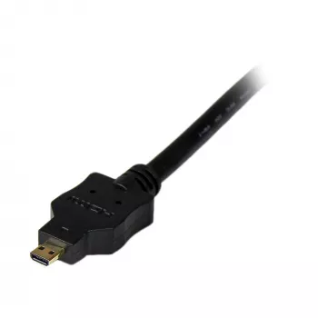 StarTech.com καλώδιο Micro-HDMI σε DVI 2 m – καλώδιο προσαρμογέα Micro-HDMI σε DVI – καλώδιο διασύνδεσης βίντεο Micro-HDMI Type D σε οθόνη/οθόνη/προβολέα DVI-D Single Link – ανθεκτικό