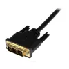 StarTech.com καλώδιο Micro-HDMI σε DVI 2 m – καλώδιο προσαρμογέα Micro-HDMI σε DVI – καλώδιο διασύνδεσης βίντεο Micro-HDMI τύπου D σε οθόνη/οθόνη/προβολέα DVI-D Single Link – ανθεκτικό