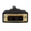 StarTech.com καλώδιο Micro-HDMI σε DVI 2 m – καλώδιο προσαρμογέα Micro-HDMI σε DVI – καλώδιο διασύνδεσης βίντεο Micro-HDMI τύπου D σε οθόνη/οθόνη/προβολέα DVI-D Single Link – ανθεκτικό