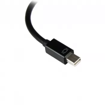 StarTech.com προσαρμογέας Mini DisplayPort σε VGA - ενεργός μετατροπέας Mini DP σε VGA - βίντεο 1080p - mDP ή Thunderbolt 1/2 Mac/PC σε οθόνη/προβολέα/οθόνη VGA - dongle mDP 1.2 σε VGA - μαύρο