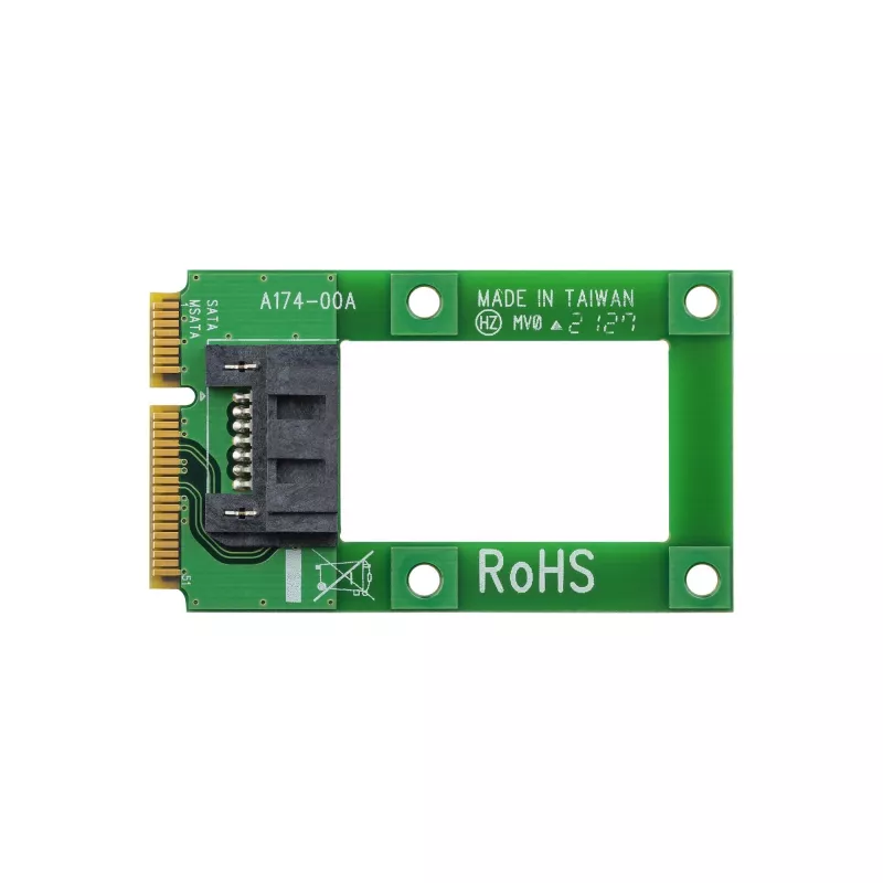StarTech.com προσαρμογέας μονάδας SATA σε host mSATA για μονάδες SATA 2,5″/3,5″