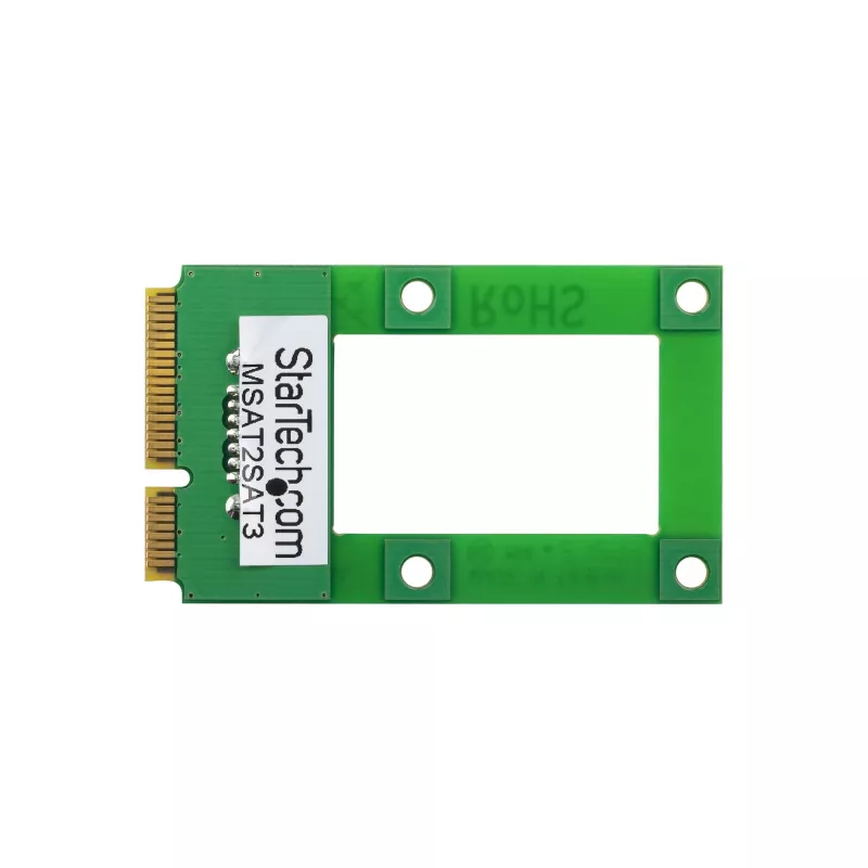 StarTech.com προσαρμογέας μονάδας SATA σε host mSATA για μονάδες SATA 2,5″/3,5″