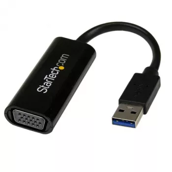 StarTech.com προσαρμογέας USB 3.0 σε VGA, μετατροπέας USB σε οθόνη VGA για Windows, λεπτός (χωρίς υποστήριξη για macOS/ChromeOS/Linux) - TAA