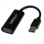 StarTech.com προσαρμογέας USB 3.0 σε VGA, μετατροπέας USB σε οθόνη VGA για Windows, λεπτός (χωρίς υποστήριξη για macOS/ChromeOS/Linux) - TAA
