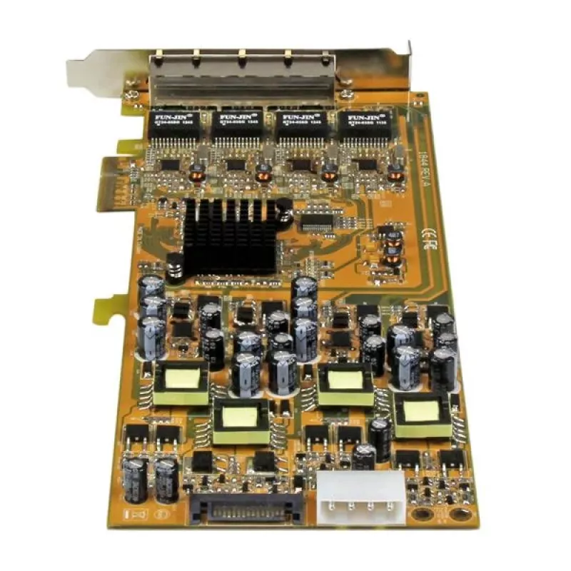StarTech.com κάρτα δικτύου PCIe Gigabit Power over Ethernet 4 θυρών – PSE / PoE PCI Express NIC – TAA