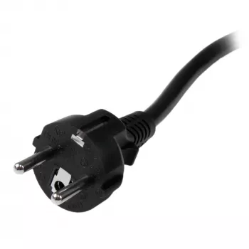 StarTech.com 2m (6ft) καλώδιο τροφοδοσίας υπολογιστή, 16AWG, EU Schuko σε C19, 16A 250V, μαύρο καλώδιο τροφοδοσίας AC αντικατάστασης, καλώδιο τροφοδοσίας εκτυπωτή, καλώδιο τροφοδοσίας PC, καλώδιο τροφοδοσίας οθόνης – UL-listed