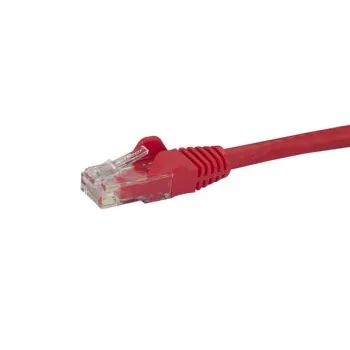 StarTech.com 2m CAT6 καλώδιο Ethernet – Red CAT 6 Gigabit Ethernet καλώδιο – 250MHz 100W PoE RJ45 UTP καλώδιο δικτύου/patch χωρίς γλωττίδα με ανακούφιση τάσης, ελεγμένο μεμονωμένα