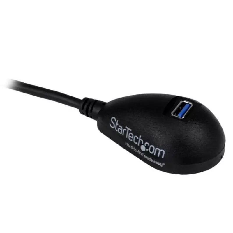 StarTech.com 5 ft μαύρο καλώδιο επέκτασης Desktop SuperSpeed USB 3.0 - A to A M/F