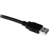 StarTech.com 5 ft μαύρο καλώδιο επέκτασης Desktop SuperSpeed USB 3.0 - A to A M/F