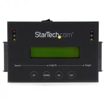 StarTech.com 1:1 Standalone αντιγραφέας σκληρών δίσκων με Disk Image Manager για backup και επαναφορά, αποθήκευση πολλαπλών disk images σε μονάδα 2,5/3,5 inch SATA, κλωνοποιητής HDD/SSD, δεν απαιτείται PC