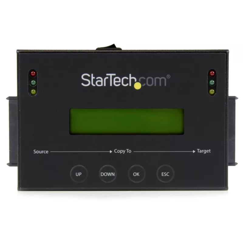 StarTech.com 1:1 Standalone αντιγραφέας σκληρών δίσκων με Disk Image Manager για backup και επαναφορά, αποθήκευση πολλαπλών disk images σε μονάδα 2,5/3,5 inch SATA, κλωνοποιητής HDD/SSD, δεν απαιτείται PC