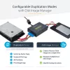StarTech.com 1:1 Standalone αντιγραφέας σκληρών δίσκων με Disk Image Manager για backup και επαναφορά, αποθήκευση πολλαπλών disk images σε μονάδα 2,5/3,5 inch SATA, κλωνοποιητής HDD/SSD, δεν απαιτείται PC