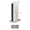 StarTech.com Dual-Monitor USB 3.0 Docking Station με DVI και κάθετη βάση