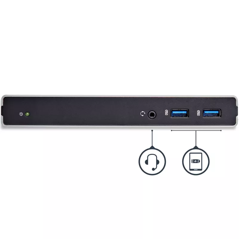 StarTech.com Dual-Monitor USB 3.0 Docking Station με DVI και κάθετη βάση