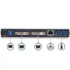 StarTech.com Dual-Monitor USB 3.0 Docking Station με DVI και κάθετη βάση