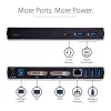 StarTech.com Dual-Monitor USB 3.0 Docking Station με DVI και κάθετη βάση