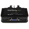 StarTech.com 2-Port USB VGA KVM Switch καλωδίου – τροφοδοτούμενο από USB με τηλεχειριστήριο