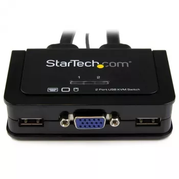 StarTech.com 2-Port USB VGA KVM Switch καλωδίου – τροφοδοτούμενο από USB με τηλεχειριστήριο