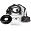 StarTech.com 2-Port USB VGA KVM Switch καλωδίου – τροφοδοτούμενο από USB με τηλεχειριστήριο