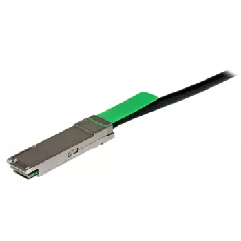 StarTech.com MSA-compliant QSFP+ Direct-Attach Twinax καλώδιο – 2 m (6,6 ft)~MSA Uncoded Compatible 2m 40G QSFP+ σε QSFP+ Direct Attach Breakout καλώδιο Twinax – 40 GbE QSFP+ χαλκός DAC 40 Gbps πομποδέκτης παθητικό module DAC χαμηλής κατανάλωσης