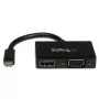 StarTech.com Travel A/V Adapter: 2-in-1 Mini DisplayPort σε HDMI ή VGA μετατροπέας