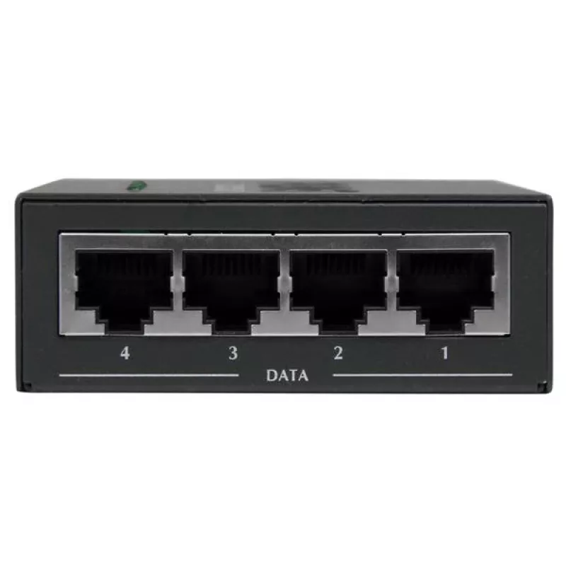 StarTech.com 4-Port Gigabit Midspan – PoE+ Injector – 802.3at/af