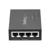 StarTech.com 4-Port Gigabit Midspan – PoE+ Injector – 802.3at/af