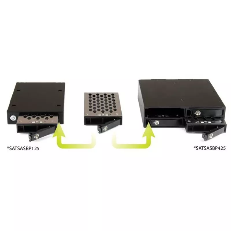 StarTech.com 4-Bay Mobile Rack Backplane για μονάδες 2,5 inch SATA/SAS