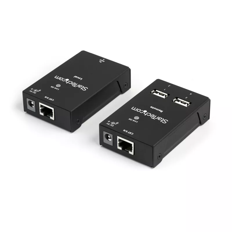 StarTech.com Επεκτατής 4 θυρών USB 2.0 μέσω Cat5 ή Cat6 – 130 ft (40 m)