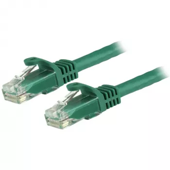 StarTech.com Καλώδιο Ethernet CAT6 7m – Πράσινο Καλώδιο Gigabit Ethernet CAT 6 – 250 MHz 100 W PoE RJ45 UTP Καλώδιο δικτύου/patch με προστασία από σκαλώματα και ανακούφιση έλξης, ελεγμένο μεμονωμένα