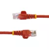 StarTech.com Καλώδιο Patch Cat5e με βύσματα RJ45 snagless – 2 m, κόκκινο