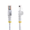 StarTech.com Καλώδιο Patch Cat5e με βύσματα RJ45 snagless – 1 m, λευκό