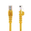 StarTech.com Καλώδιο Patch Cat5e με βύσματα RJ45 snagless – 1 m, κίτρινο
