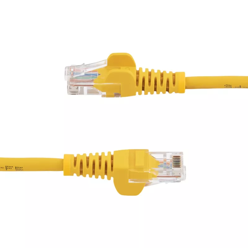 StarTech.com Καλώδιο Patch Cat5e με βύσματα RJ45 snagless – 1 m, κίτρινο