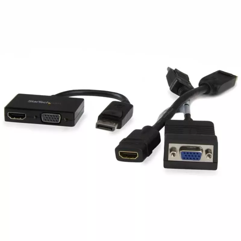 StarTech.com Travel A/V Adapter: 2-in-1 DisplayPort σε HDMI ή VGA