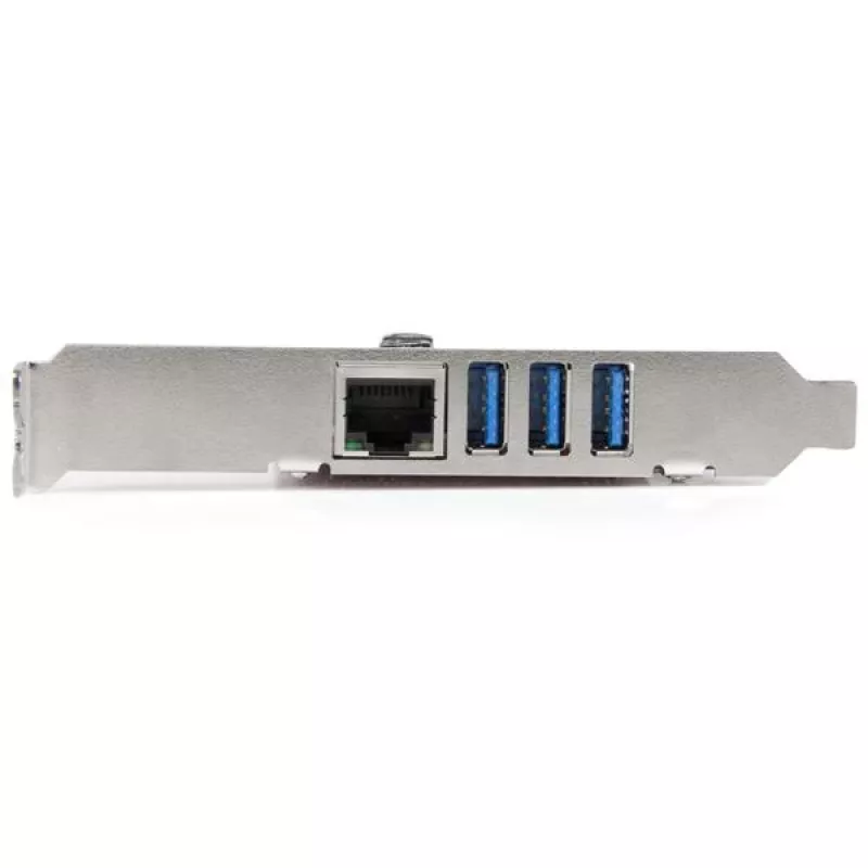 StarTech.com Κάρτα PCI Express USB 3.0 3 θυρών + Gigabit Ethernet