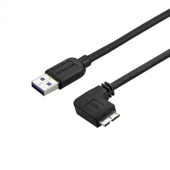 StarTech.com Λεπτό καλώδιο Micro-USB 3.0 – M/M – ορθογώνιο Micro-USB – 2m (6ft)