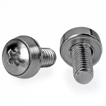StarTech.com M6 x 12mm - Βίδες συναρμολόγησης - συσκευασία 100 τεμ.