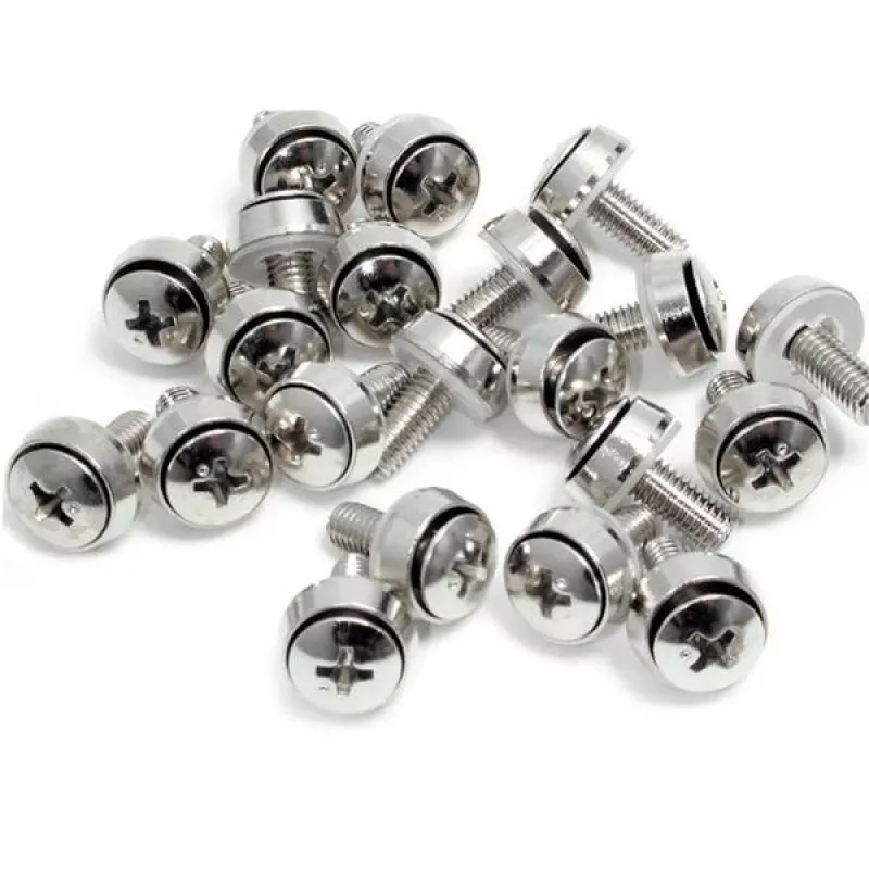 StarTech.com M6 x 12mm - Βίδες συναρμολόγησης - συσκευασία 100 τεμ.