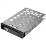 StarTech.com Θήκη hot-swap σκληρού δίσκου 2,5 ιντσών, 2,5 ίντσες, πάνελ πρόσοψης, μαύρο, ασημί, 2,5 ίντσες, πλαστικό, ατσάλι, 70 mm