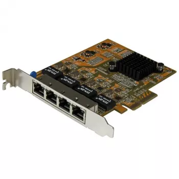 StarTech.com Κάρτα δικτύου PCIe Gigabit 4 θυρών, εσωτερική, ενσύρματη, PCI Express, Ethernet, 2000 Mbit/s