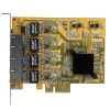 StarTech.com Κάρτα δικτύου PCIe Gigabit 4 θυρών, εσωτερική, ενσύρματη, PCI Express, Ethernet, 2000 Mbit/s