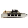 StarTech.com Κάρτα δικτύου PCIe Gigabit 4 θυρών, εσωτερική, ενσύρματη, PCI Express, Ethernet, 2000 Mbit/s